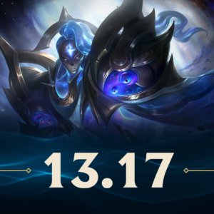 An image showing the main cover for League of Legends 13.17 update