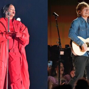 Despite Rihanna's Halftime Show's Resounding Success, $200,000,000 Worth Ed Sheeran isn't Too Keen to Perform at Super Bowl