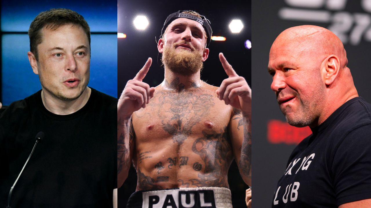 After $100,000,000 Offer Jake Paul Sides With Elon Musk to Dig at Dana White: “This Is How You…”