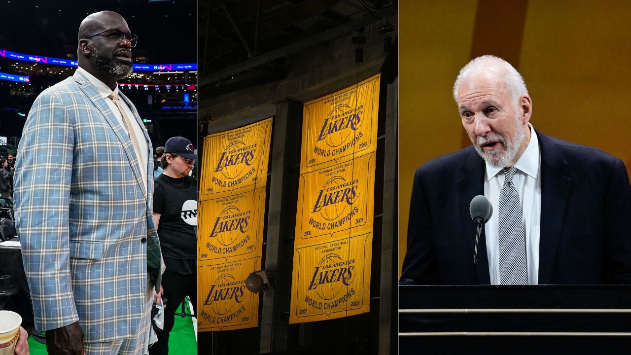 Despite Having 3x World Champion Banners, Shaquille O’Neal Backs Gregg Popovich’s 13-Year-Old ‘World Champions’ Speech