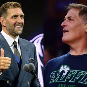 Moments After His $285,000,000 Purchase, Mark Cuban Got Dunked On By Dirk Nowitzki At His 1st Mavericks Practice