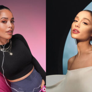 Valkyrae and Ariana Grande