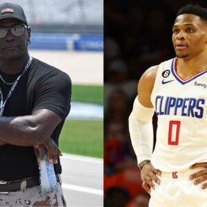 “30 Years Ago, That’s Me!”: Michael Jordan Gave Russell Westbrook ‘Crazy’ Compliment 10 Months Before He Won MVP Honors Russell Westbrook signed a team-friendly two-year, $8 million deal In the 21 games that he played for the Los Angeles Clippers, Russell Westbrook performed pretty well. What is more important is that the 6-foot-3 slasher seemed to have enjoyed his time. After averaging 15.8/4.9/7.6 in the regular season, the 34-year-old was much more impressive with 23.6 points, 7.6 rebounds, and 7.4 assists per game. This offseason, Russ accepted a two-year, $8 million team-friendly deal in hopes of winning a Championship with Kawhi Leonard and Paul George this upcoming 2023-2024 season.