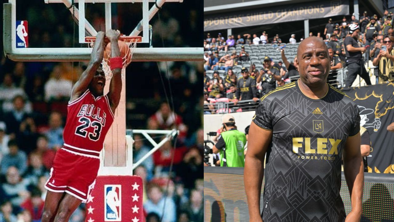 Decades Prior to Emulating Michael Jordan's $1 Billion Sports Portfolio Success, Magic Johnson Gushed over MJ's Hang Time: "I'll Wait Till Everybody Comes Down"