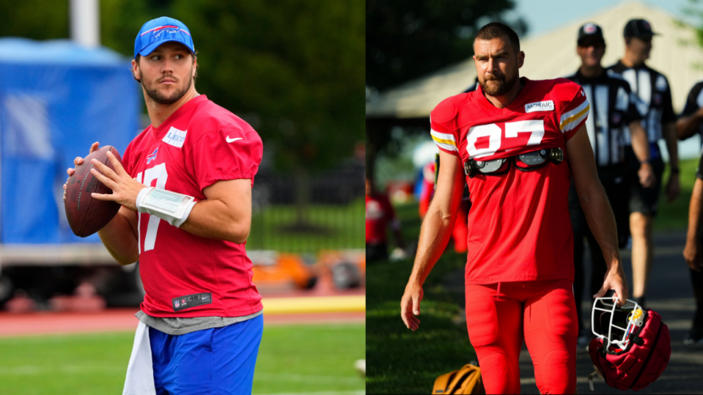 Josh Allen, Who is Dating Hailee Steinfeld, Mocks Travis Kelce’s Attempt to Befriend Taylor Swift With a Friendship Bracelet