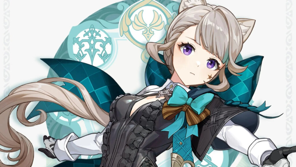 An image showing Lynette from Genshin Impact who will feature with 4.0 update