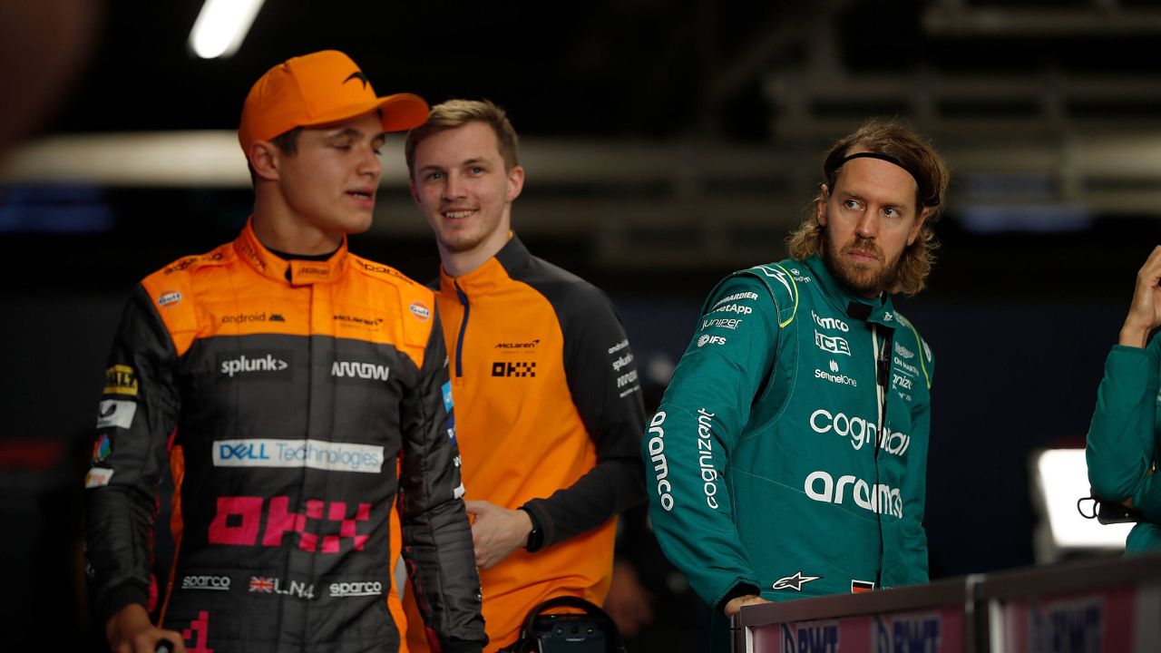 Two Years Before Making F1 Debut, Lando Norris Recorded 0.2 Seconds Slower Than Sebastian Vettel in His First F1 Car Appearance