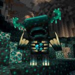 An image of the Warden in Minecraft