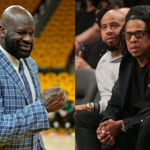 11 Months After 'Calling Bulls**t' On Getting Less Money From Jay-Z Collab, Shaquille O'Neal Showcases Rap Icon's Legendary Album Cover Recreation