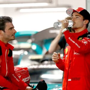 Charles Leclerc Admits That 'Difficult to Beat' Carlos Sainz Pushes Him to Improve His Driving Style