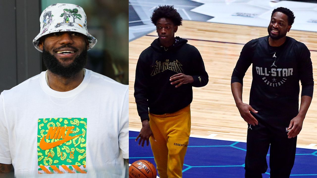 "Never Seen Before Content": Dwyane Wade's Son Zaire Shares Rare Image Alongside Rafael Nadal and LeBron James