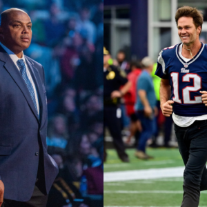 Charles Barkley and Tom Brady Credit: USA TODAY Sports