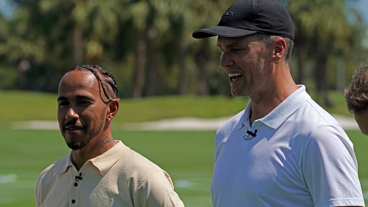 British Boy Lewis Hamilton Finds Himself Stuck In 2019 Boston Just Like NFL Big Brother Tom Brady