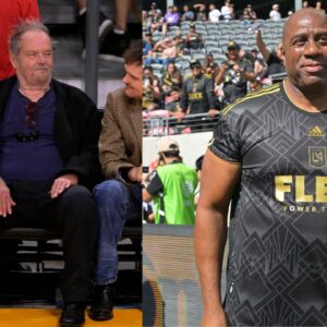 $600,000,000 Worth Jack Nicholson was One of the First to Make a Sizeable Donation to Magic Johnson's Foundation: "Devout Lakers Fan"