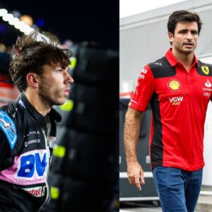 Carlos Sainz Has Pierre Gasly Delete His Instagram Post After Accidentally Exposing New Girlfriend Rebecca Donaldson