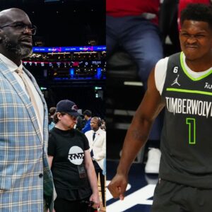 Relishing His 1,500,000 Albums Sold, Shaquille O'Neal Now Showcases Team USA's Anthony Edwards' Incredible Rap Ability