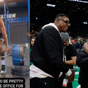 “Let’s Get It Baby!”: Jayson Tatum Recreates 495lbs Lift As Celtics Legend Paul Pierce Cheers Him on