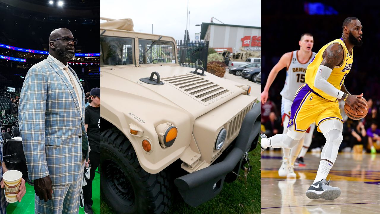 3 Years Before Shaquille O'Neal Dropped $110,000 On A Hummer, LeBron James' Mother Controversially Bought Him One For $50000