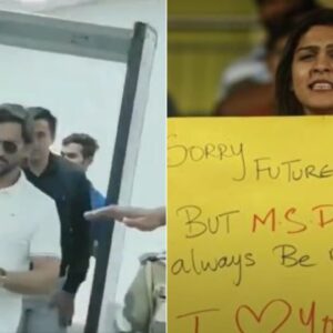 5 Years After Female Fan Proposed MS Dhoni At MCA Stadium, A Devotee Shouts 'I Love You' At CSK Captain