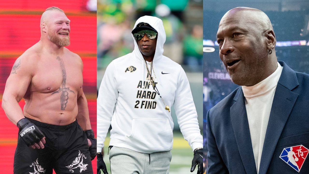 Like Michael Jordan & Brock Lesnar, Deion Sanders’ Two Sports Feat Astonished UFC Champion