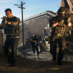 An image of multiple soldiers in Action in Warzone 2