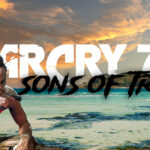 An image showing Vaas from FC3 with Far Cry 7 logo and a beach background
