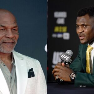 40 Days Before Francis Ngannou’s $10,000,000 Boxing Debut, Coach Casts Doubt on Mike Tyson’s Presence at the Fight