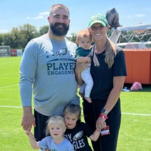 Jason Kelce's Family: Eagles' Handsome Hunk & His Adorable Daughters Treated Their Taste Buds to the Fullest at Disneyland