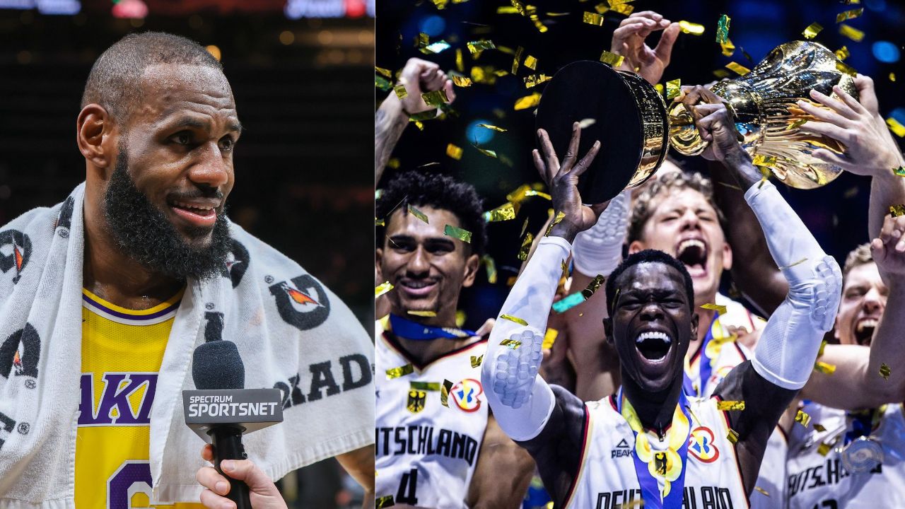 Despite Dennis Schroder Passing on Lakers' 'Generous' $84,000,000 Offer, LeBron James Shows Former Teammate Love for World Cup Win