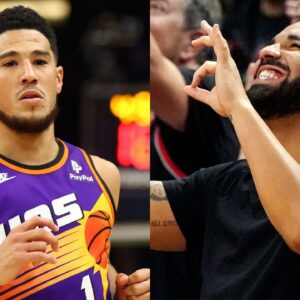 15 Days After Giving LeBron James and Bronny a Tunnel Walk, Drake Does the Same for Suns’ Superstar Devin Booker