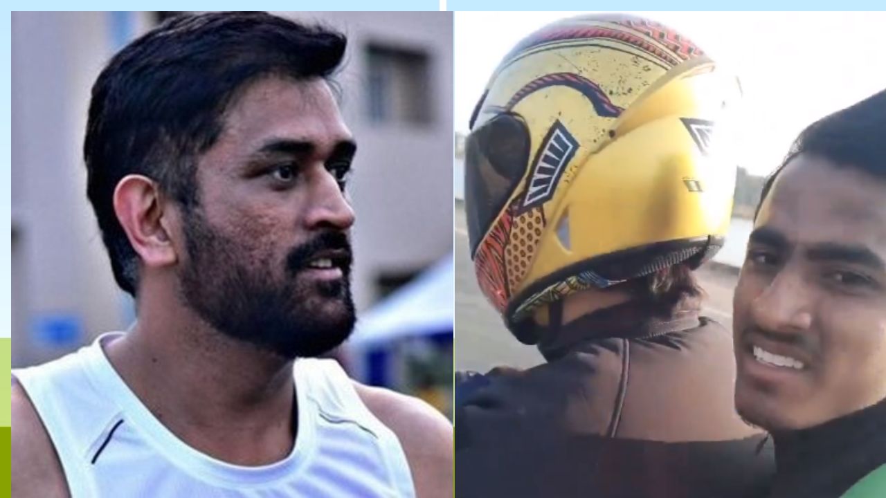 4 Weeks After Refusing To Meet Fans Outside His Farmhouse, MS Dhoni Gives A Bike Ride To One Of Them