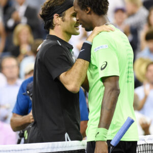 When Roger Federer hit Gael Monfils, video goes viral