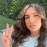 Nadia pees in an ice bath pool while live streaming