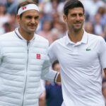 Novak Djokovic celebrated with Gerard Butler after US open 2015 final against Roger Federer
