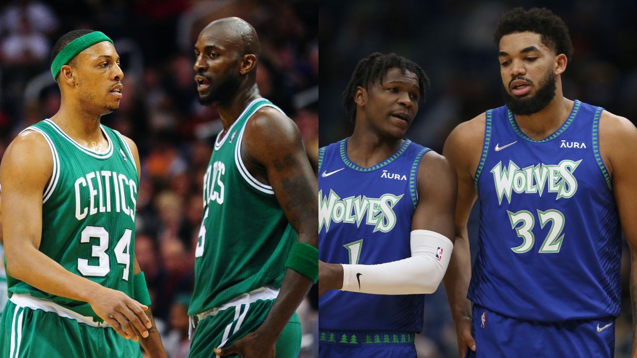 “Anthony Edwards Playing With That Different Energy!”: Kevin Garnett Uses Paul Pierce to Explain ‘Batman-Robin’ Dynamic With Karl-Anthony Towns