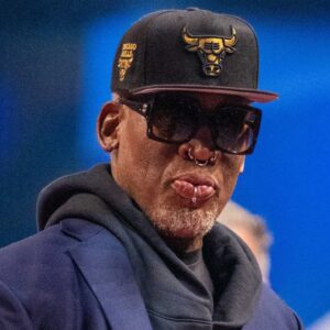 'Showing Off' His $10,000 Wedding Gown, Dennis Rodman Uses His 'Do Anything I Wanna Do' Mentality To Promote His Brand