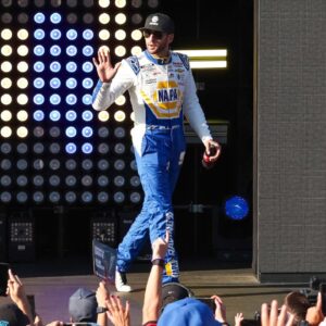 Sep 3, 2023; Darlington, South Carolina, USA; NASCAR Cup Series driver Chase Elliott (9) during the NASCAR Cook Out Southern 500 at Darlington Raceway. Mandatory Credit: David Yeazell-USA TODAY Sports