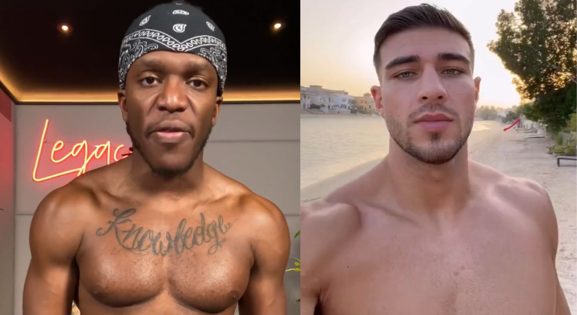 KSI promises to ruin Tommy Fury's life and stated that he wants to slap his dad