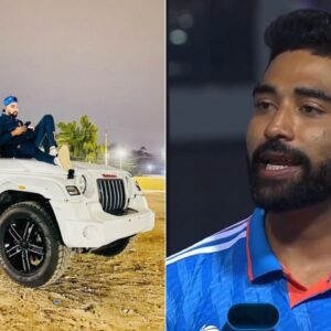 Been Gifted A Mahindra Thar 29 Months Ago, Mohammed Siraj Donates Player Of The Match Prize Money Worth $5,000