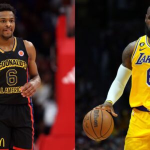 16 Months Before Predicting Bronny's Return From Cardiac Arrest, LeBron James Claimed He 'Shattered' The Backboard When Playing 1v1 Against His Son