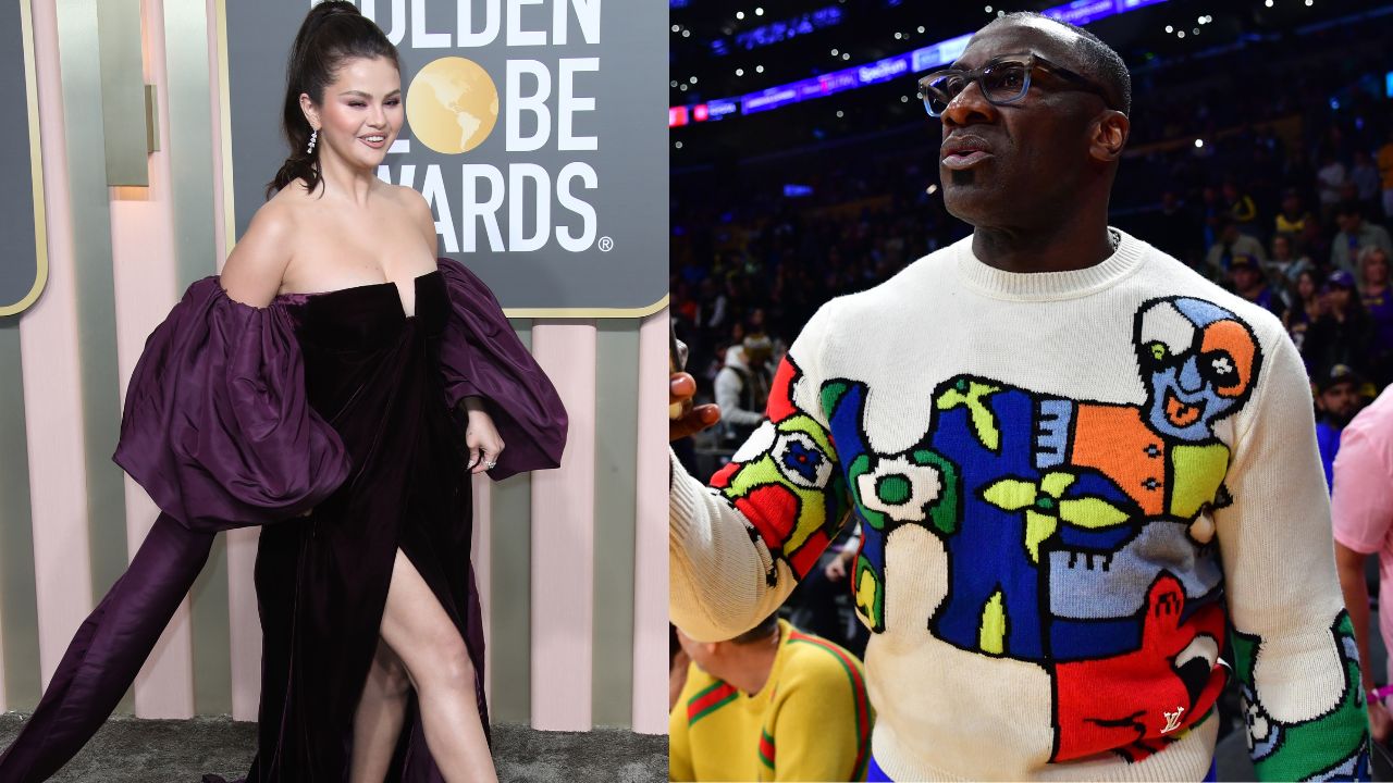 Shannon Sharpe and Selena Gomez