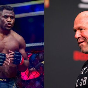 Soon to Be $10,000,000+ Richer, Francis Ngannou Receives Three-Word Reaction From Dana White Ahead of Tyson Fury Fight
