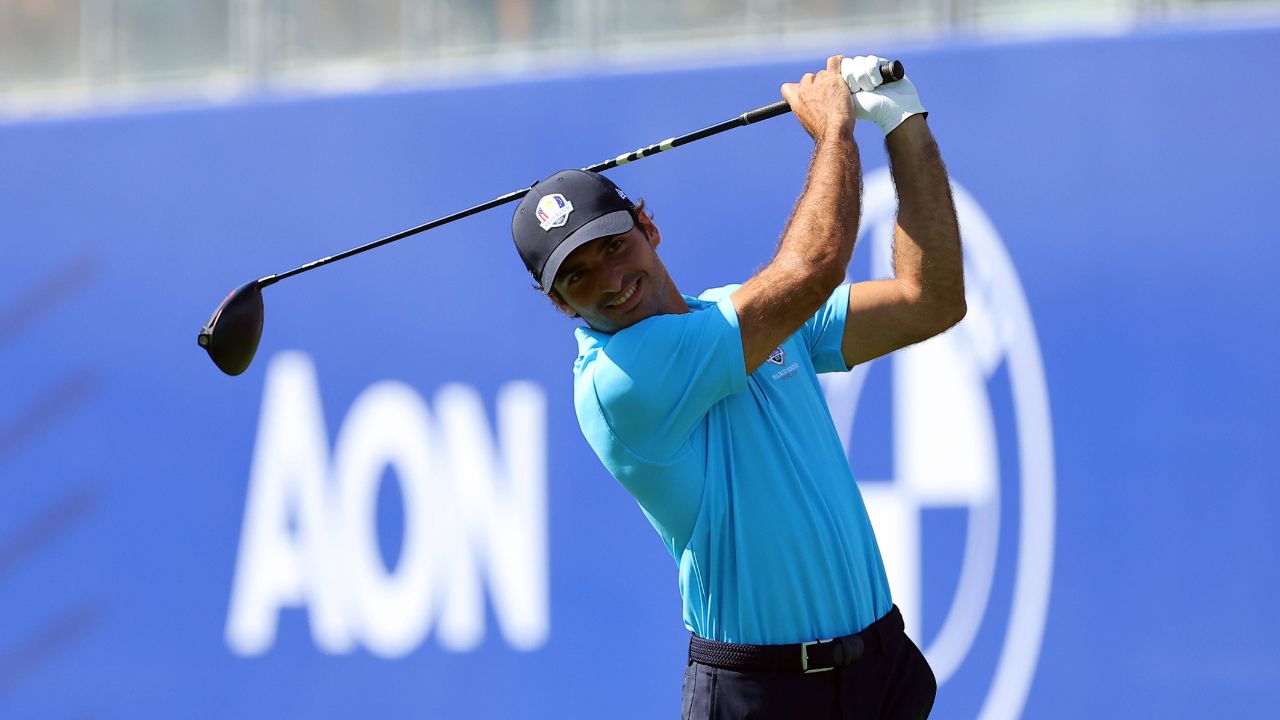 Carlos Sainz Was Afraid of Killing People With His Lack of Talent at Star-Studded Ryder Cup