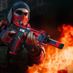 An image of a soldier shooting a weapon