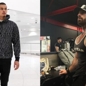 Bradley Martyn has a heated argument with Sneako after found hin smoking cigarette inside his gym
