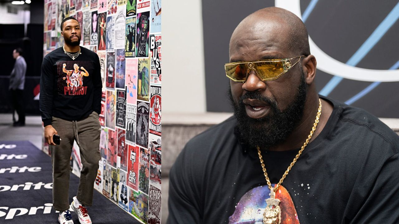 24 Hours After Bluntly Undermining Shaquille O'Neal's Rap Skills, Damian Lillard Drops 'Paid in Full' Music Video