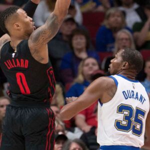 "Don't Want No Smoke": Responding to Damian Lillard's Take Over Warriors Trade, Kevin Durant Suggests He Won't Respond to Trail Blazers Star
