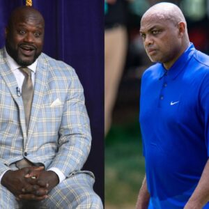 “Charles Barkley Ain’t One of Those San Antonio Women!”: Shaquille O’Neal Trolls 290lbs TNT Co-host With ‘Pull Ups’ Video, Fans Egg On