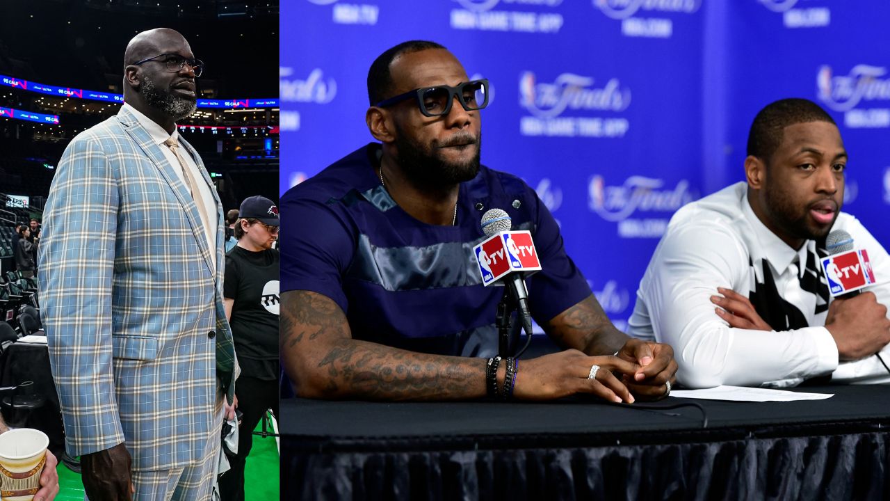 Ranked Below LeBron James and Dwyane Wade, Shaquille O'Neal 'Appreciates' Being Named the 4th Greatest Heat of All Time: "Thanks, I'll Take It"