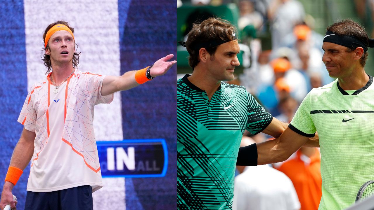 Andrey Rublev Looks To Emulate Rafael Nadal and Roger Federer in Shanghai